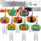 Suncatcher Wind Chime Ornaments Decorations DIY Window Paint Art Suncatcher Craft Kits Pumpkin Sun Catchers for Kids Classroom Halloween Activities Holiday Art Project